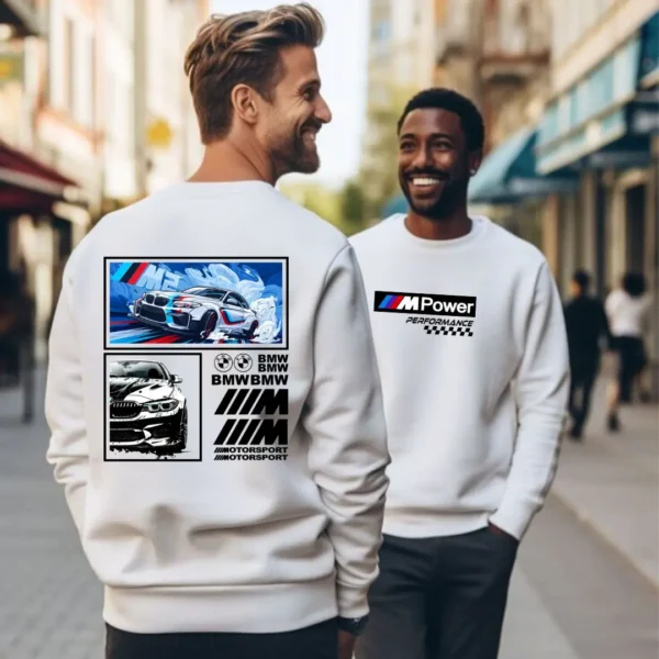M-Power Oversized 3D Graphic Sweatshirt - Image 4